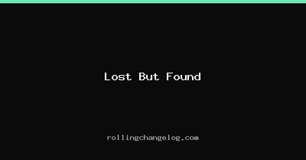 Lost But Found cover