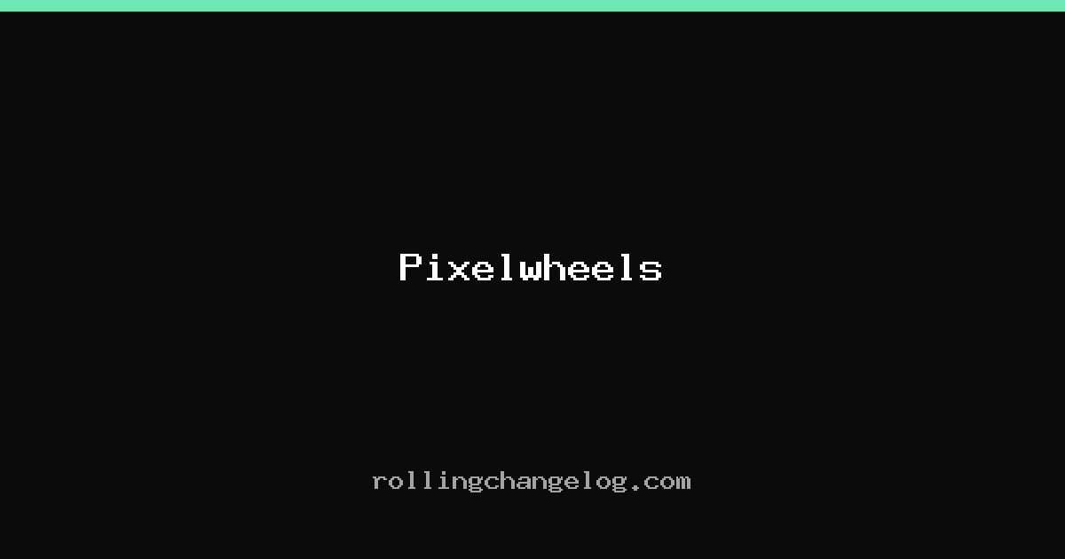 Pixelwheels cover