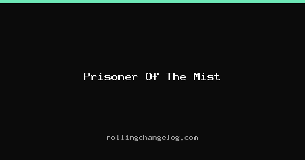 Prisoner Of The Mist cover