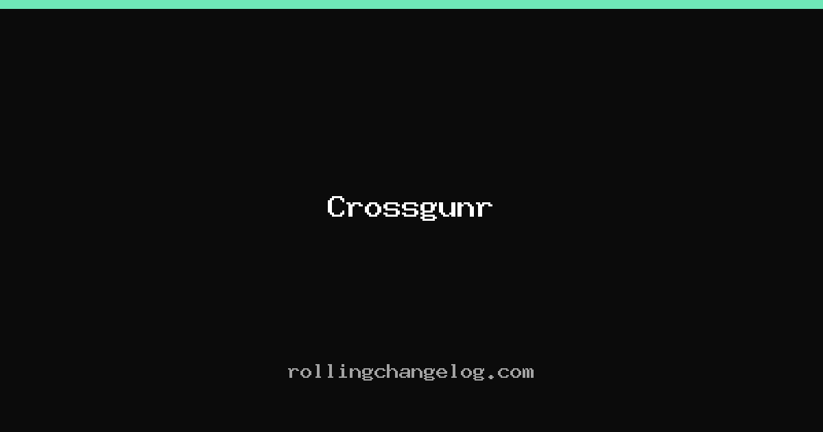 Crossgunr cover