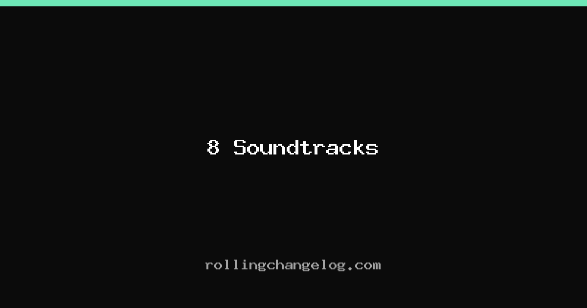 8 Soundtracks cover
