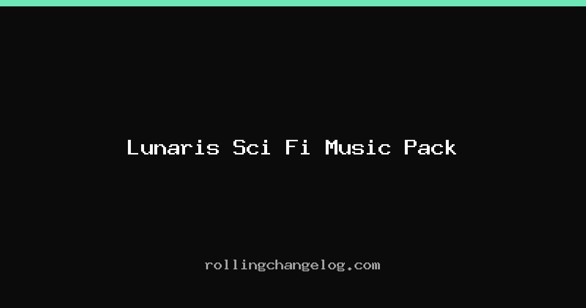Lunaris Sci Fi Music Pack cover