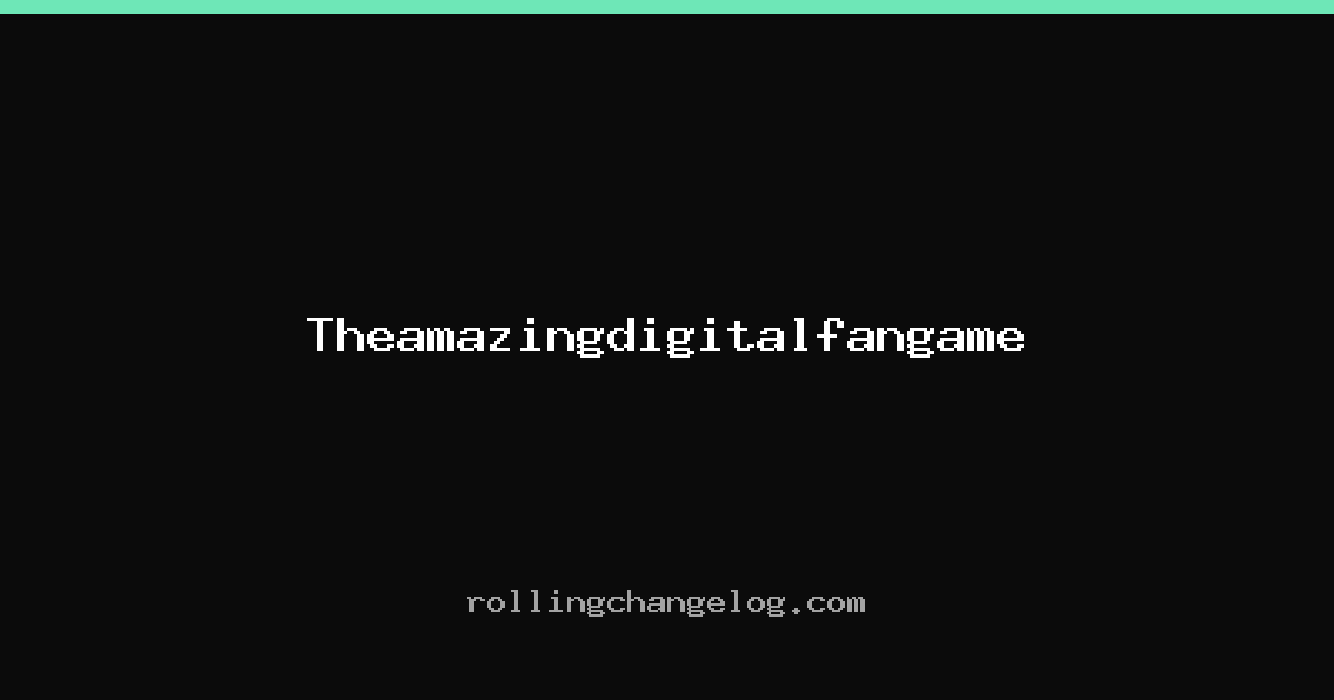 Theamazingdigitalfangame cover