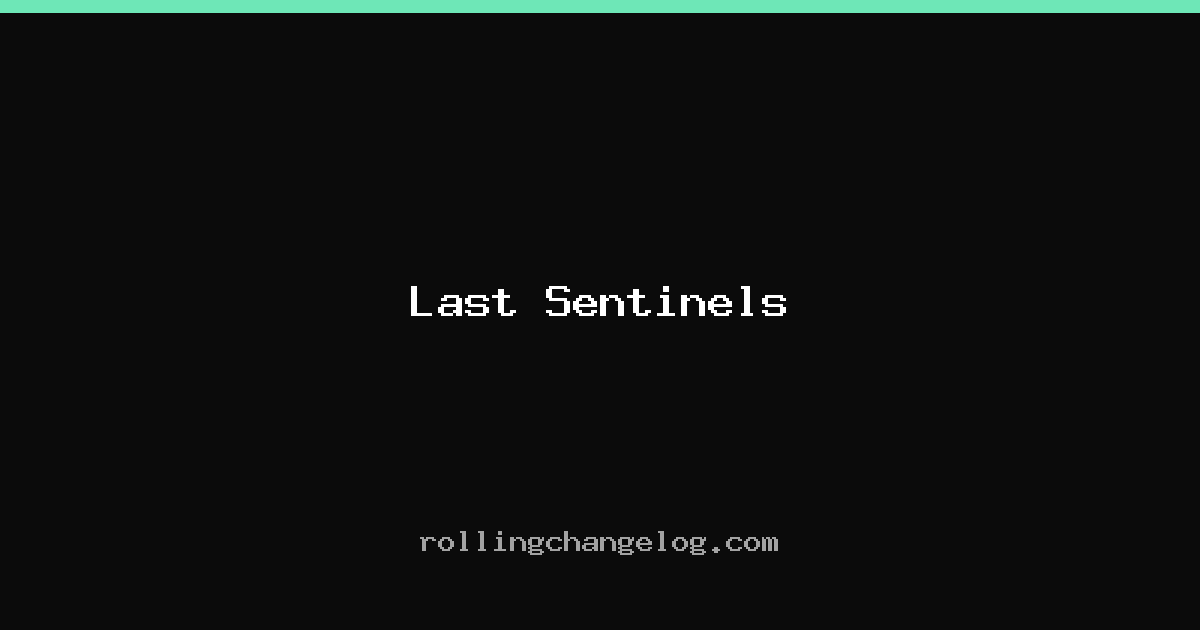 Last Sentinels cover