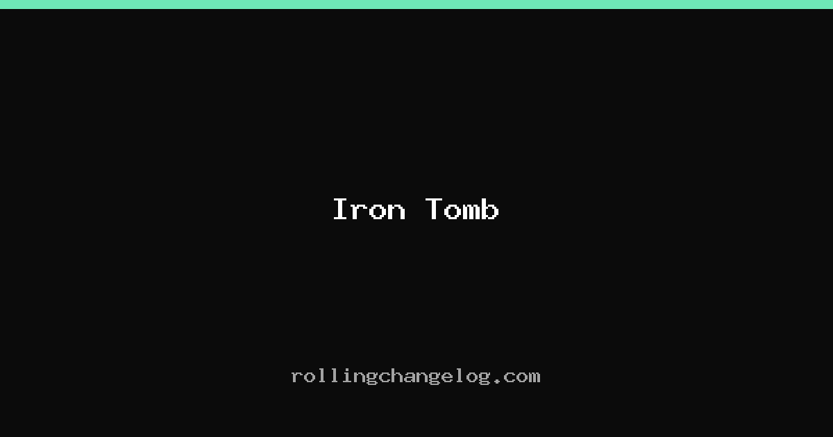 Iron Tomb cover