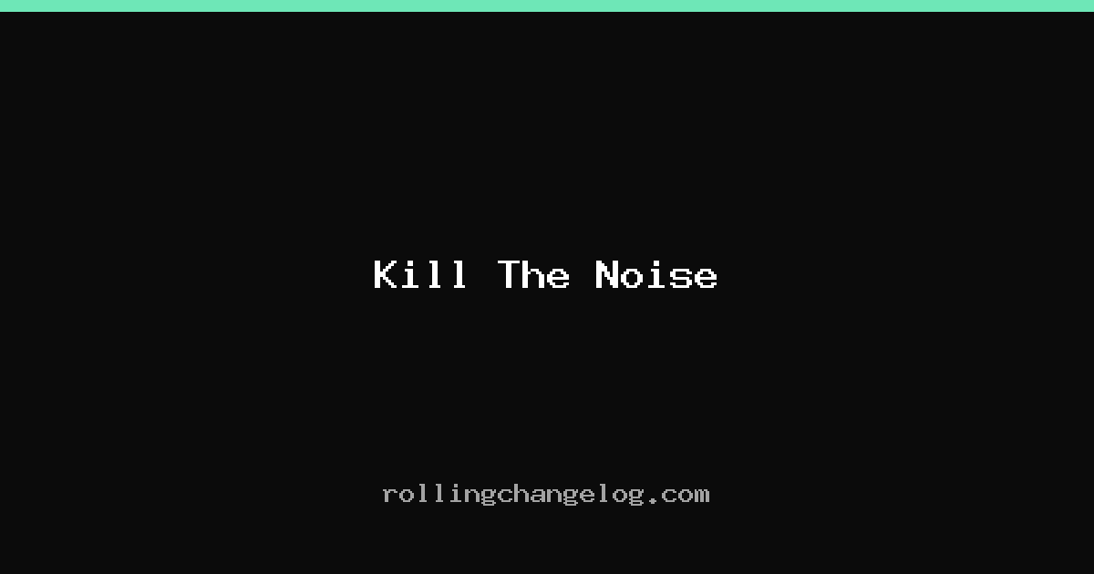 Kill The Noise cover