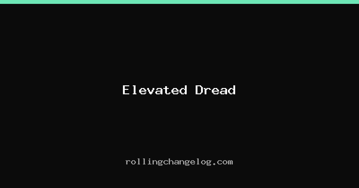 Elevated Dread cover