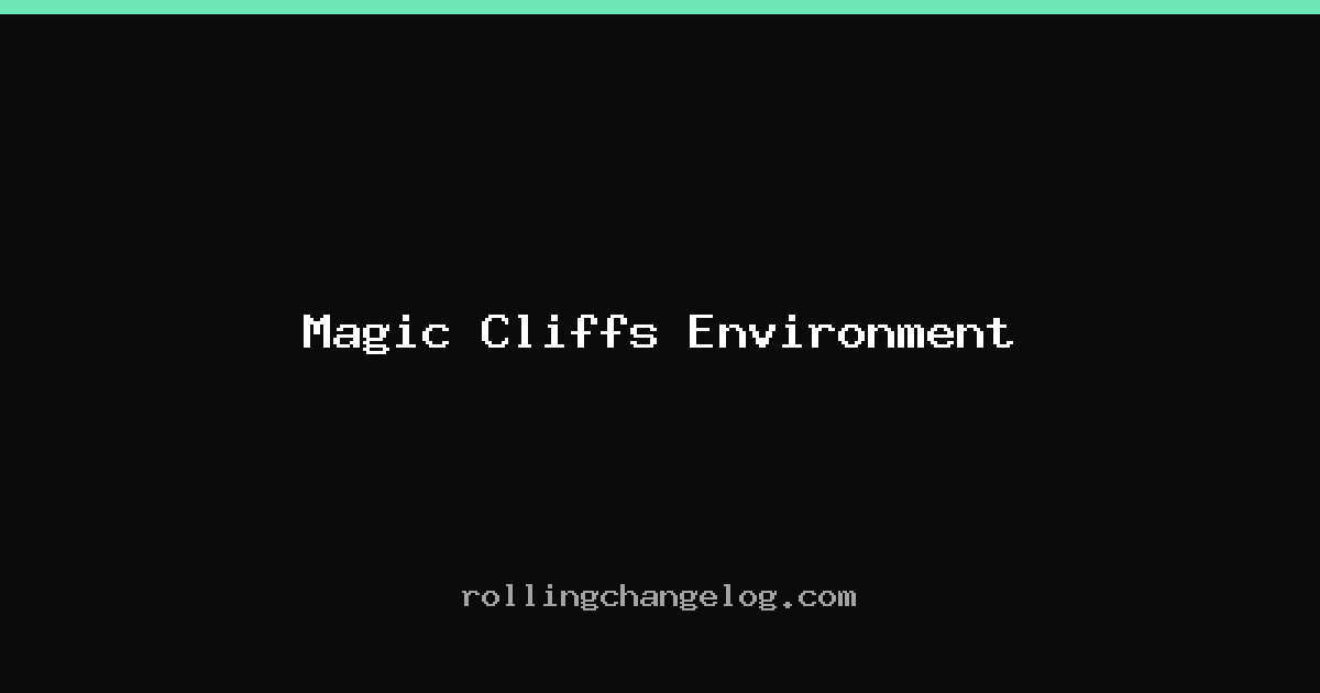 Magic Cliffs Environment cover