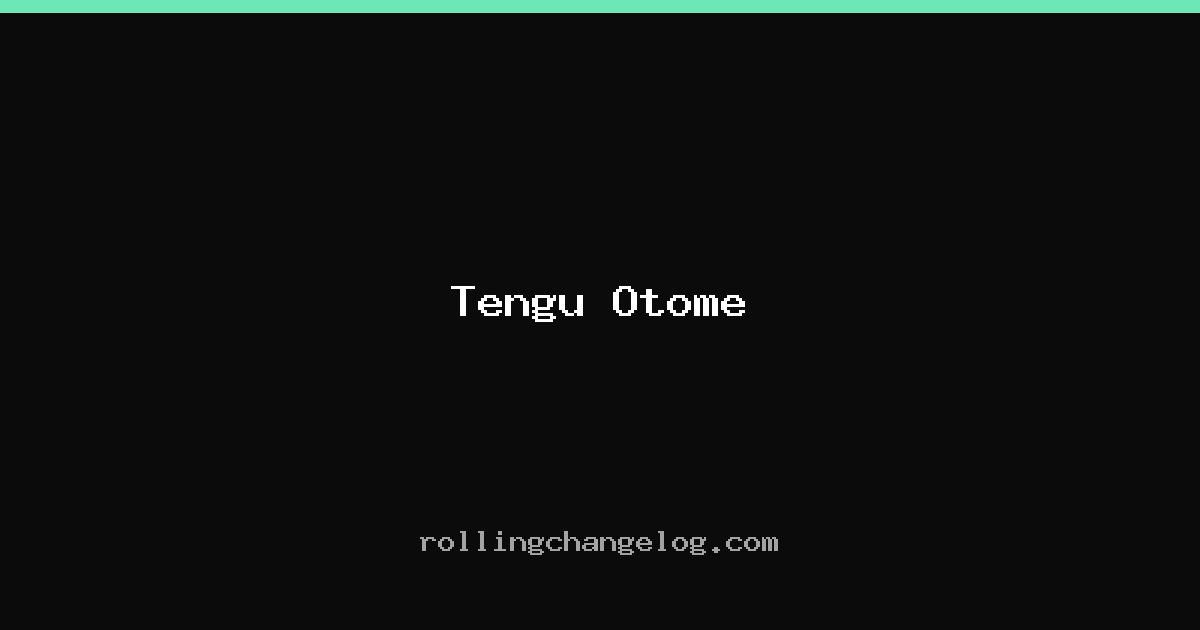 Tengu Otome cover