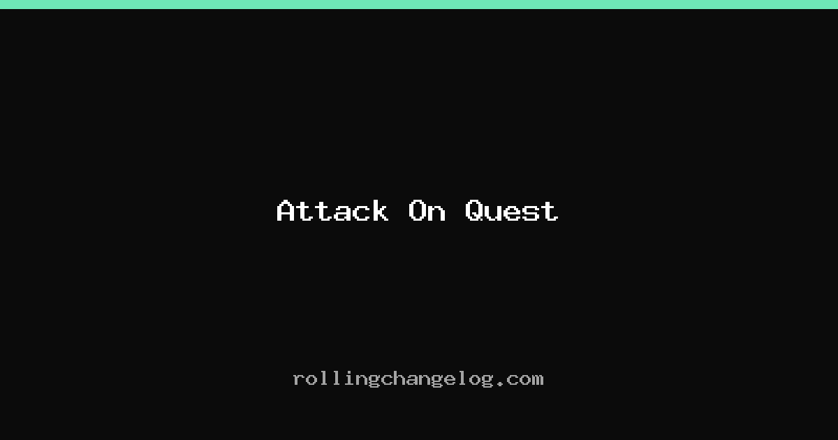 Attack On Quest cover