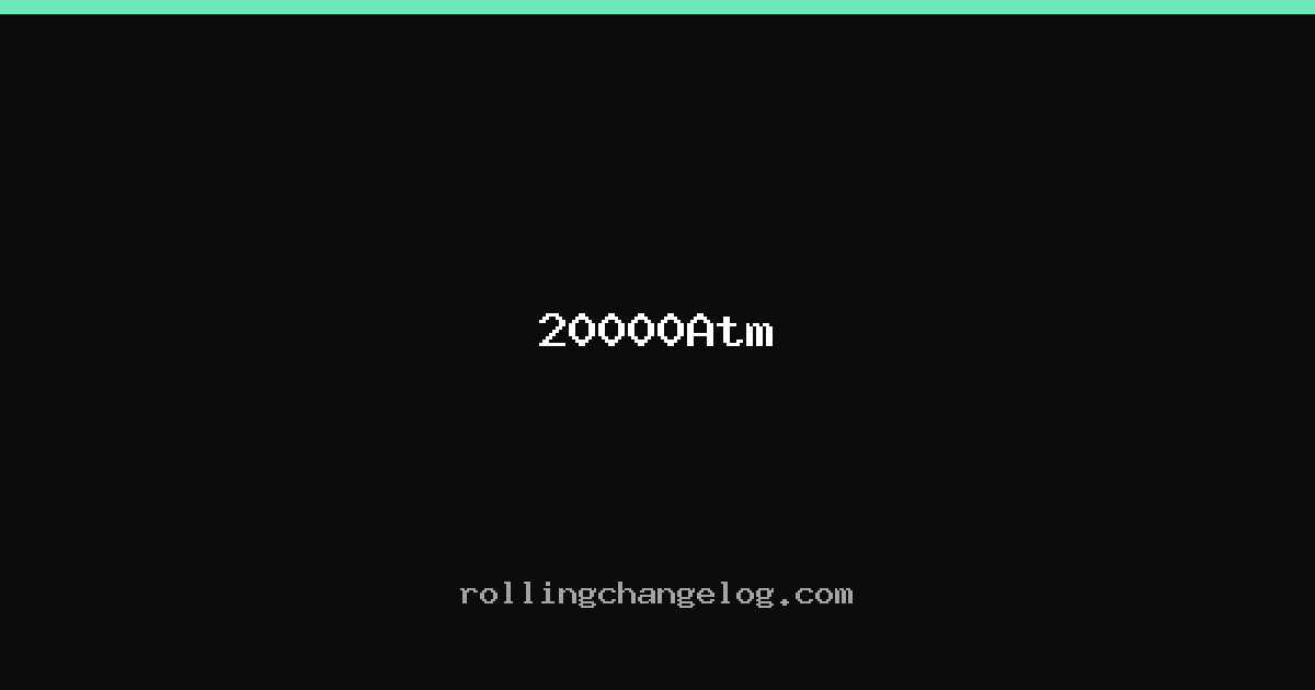 20000Atm cover