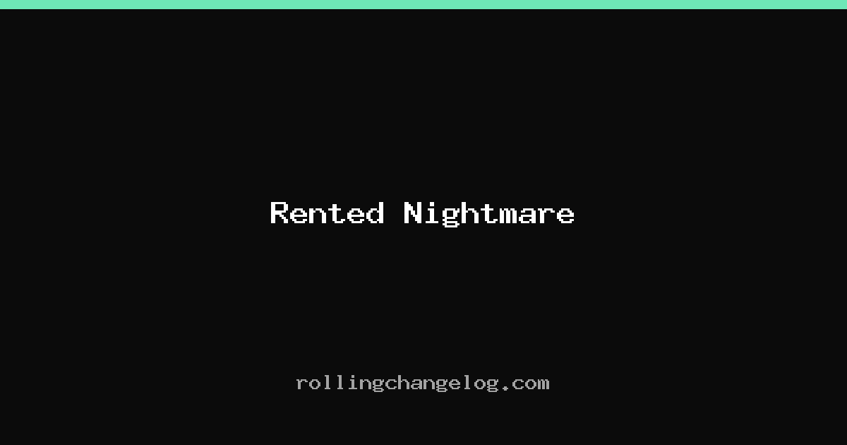 Rented Nightmare cover