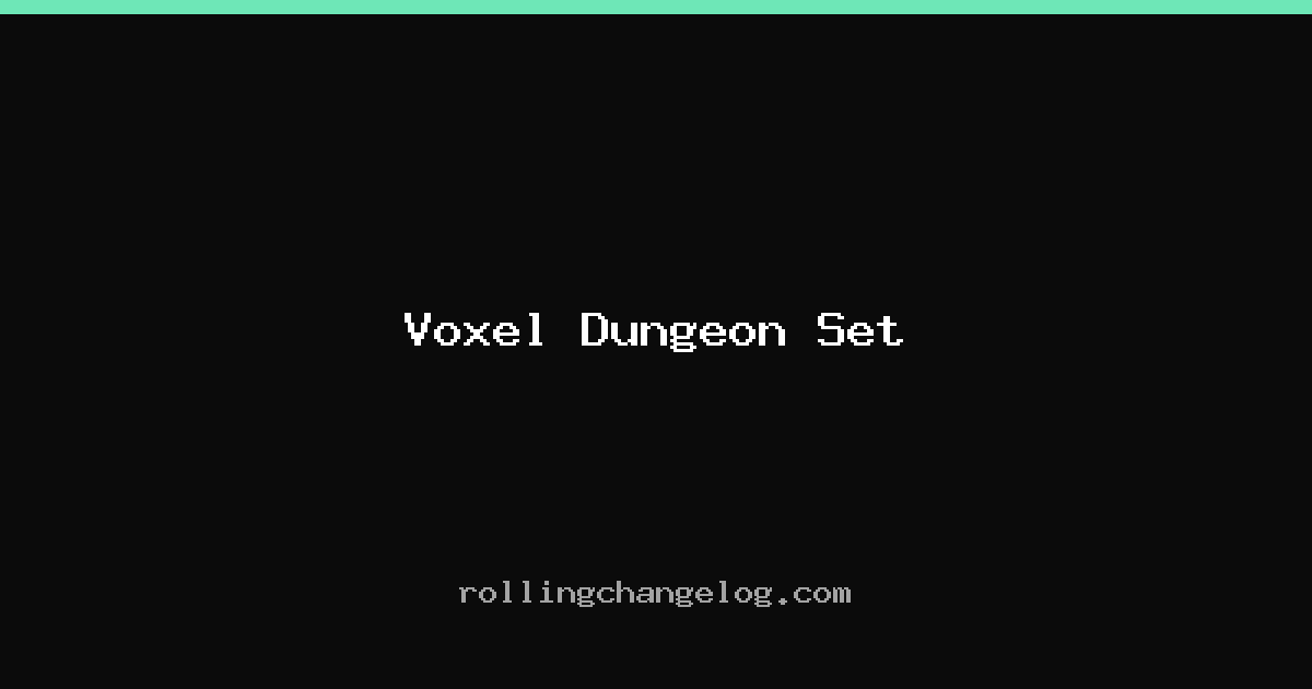 Voxel Dungeon Set cover