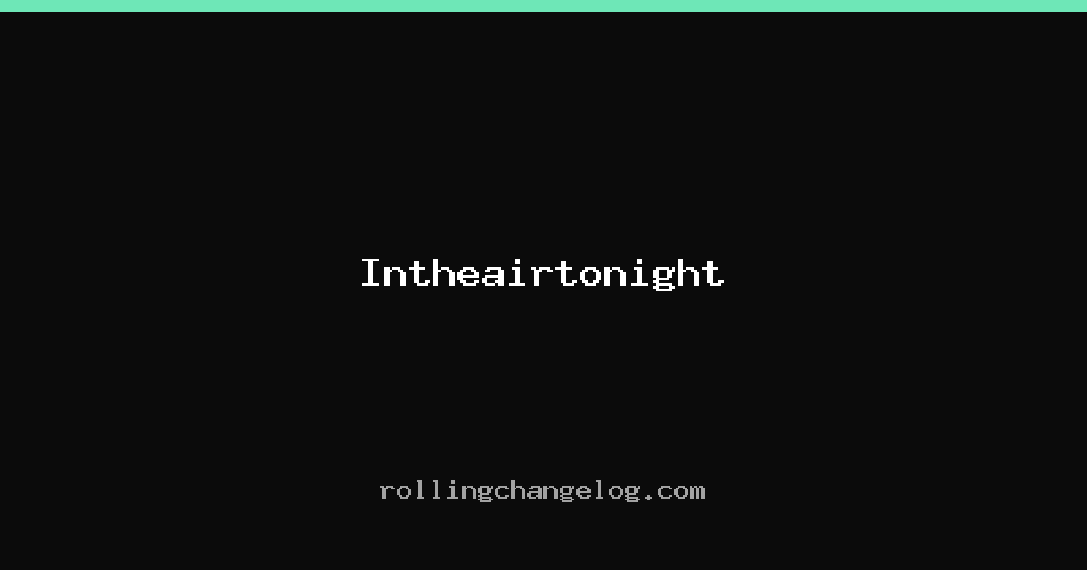 Intheairtonight cover