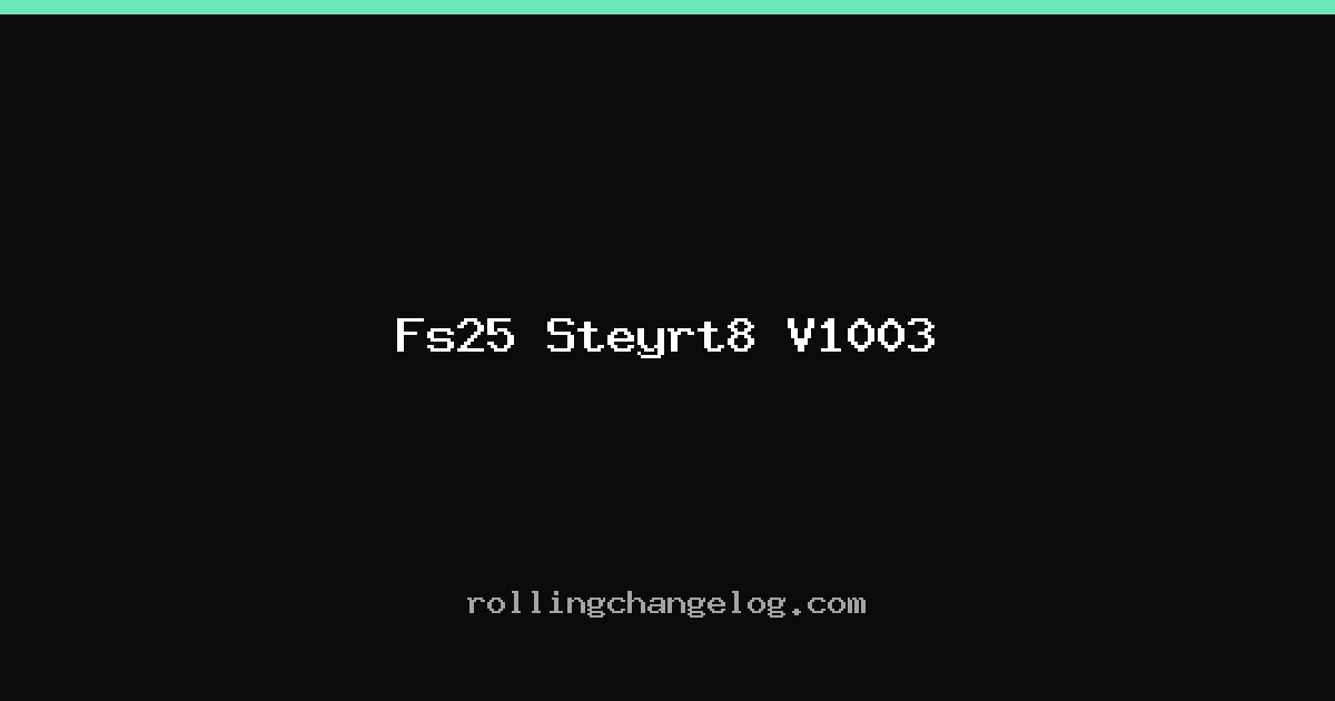 Fs25 Steyrt8 V1003 cover