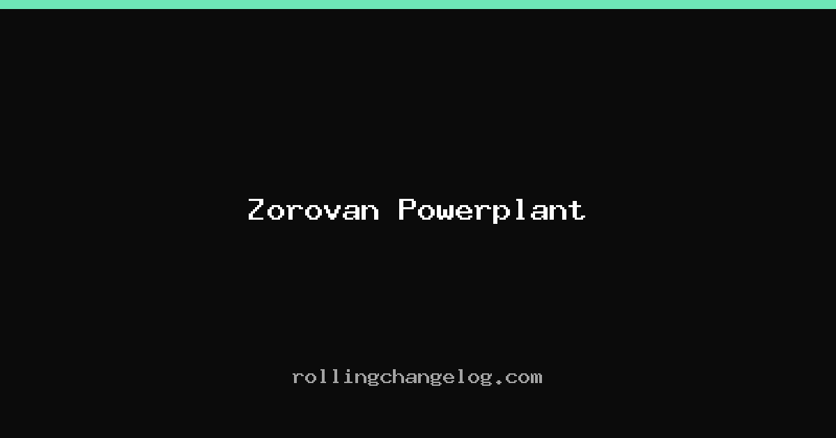 Zorovan Powerplant cover