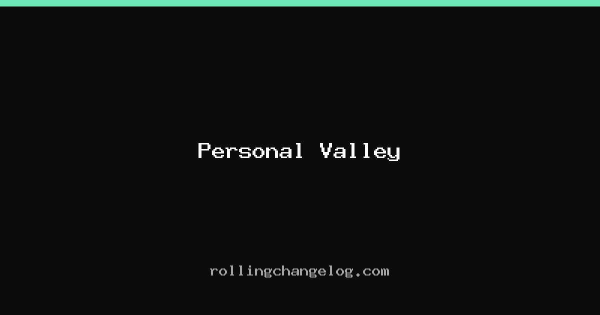 Personal Valley cover