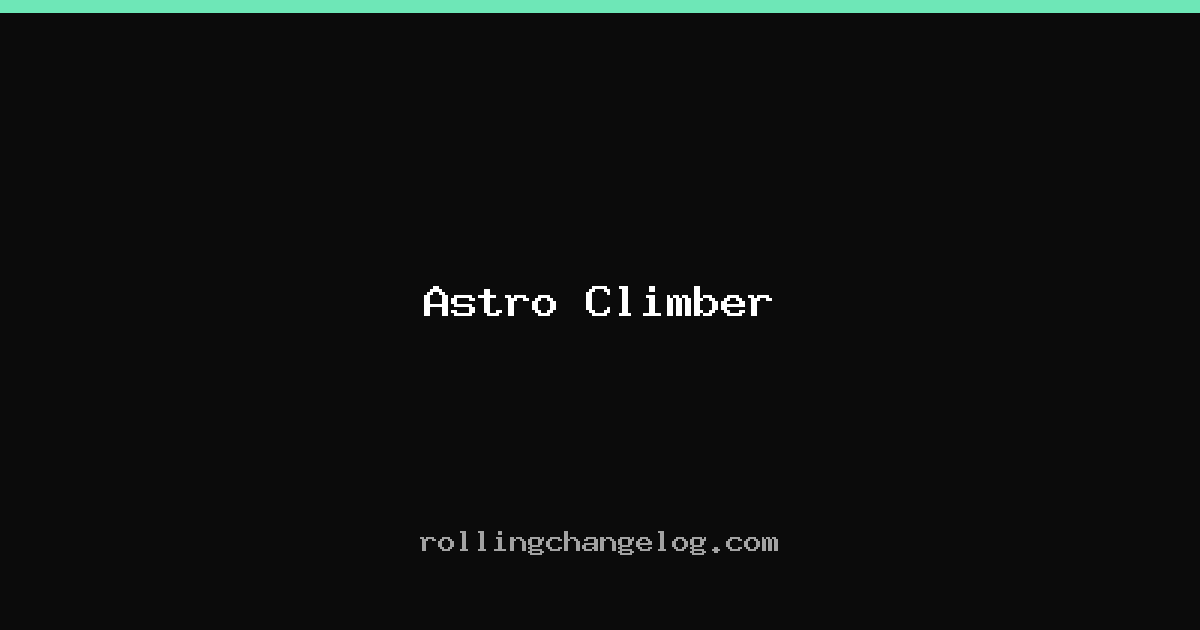 Astro Climber cover