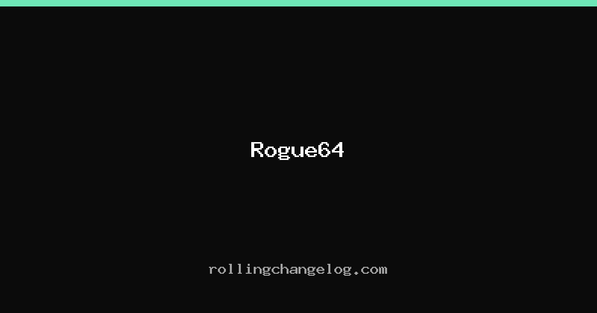 Rogue64 cover