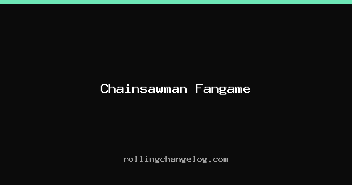 Chainsawman Fangame cover