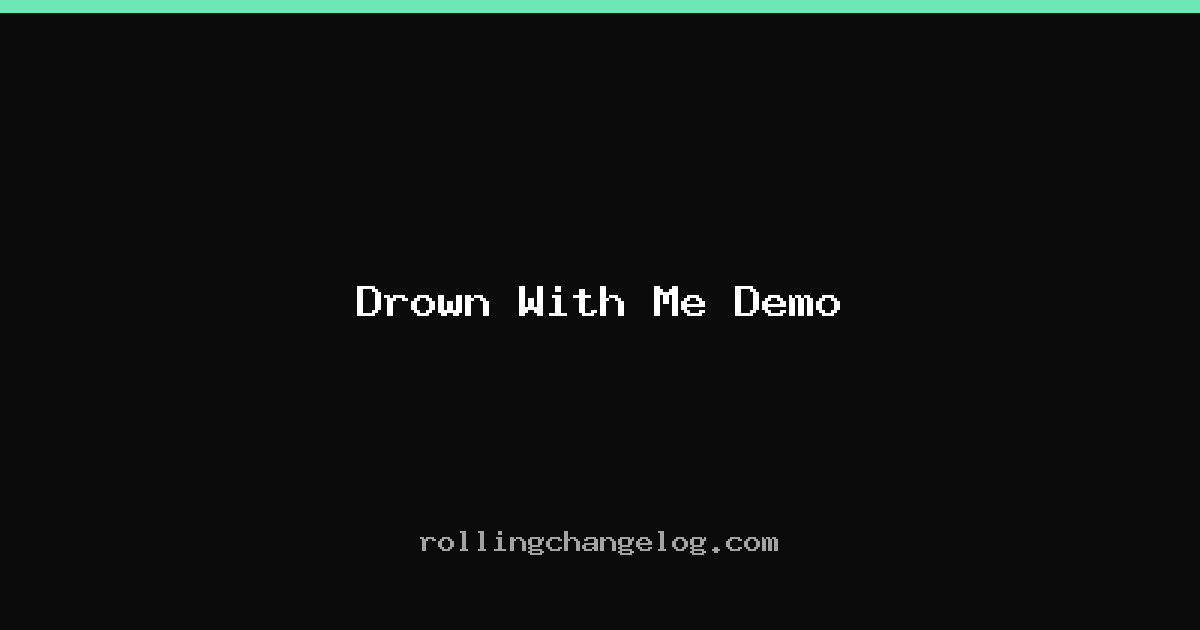 Drown With Me Demo cover