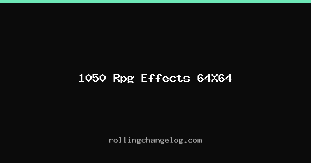 1050 Rpg Effects 64X64 cover