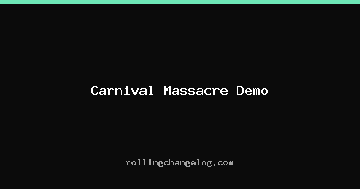 Carnival Massacre Demo cover