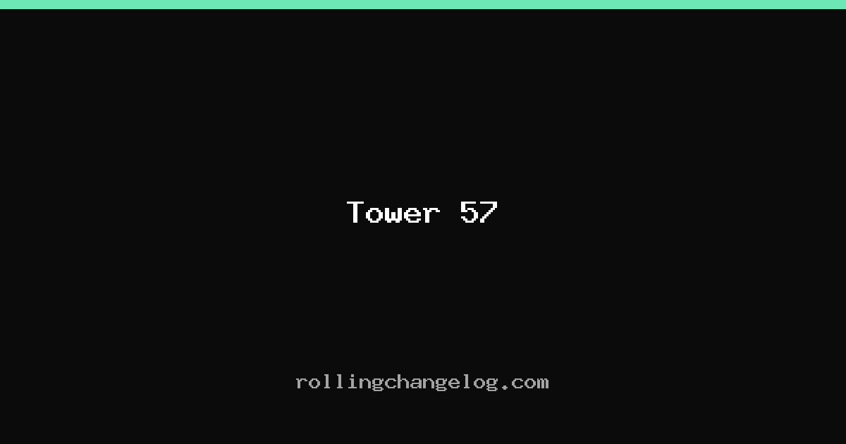 Tower 57 cover