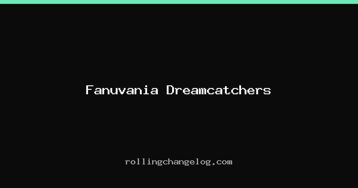 Fanuvania Dreamcatchers cover