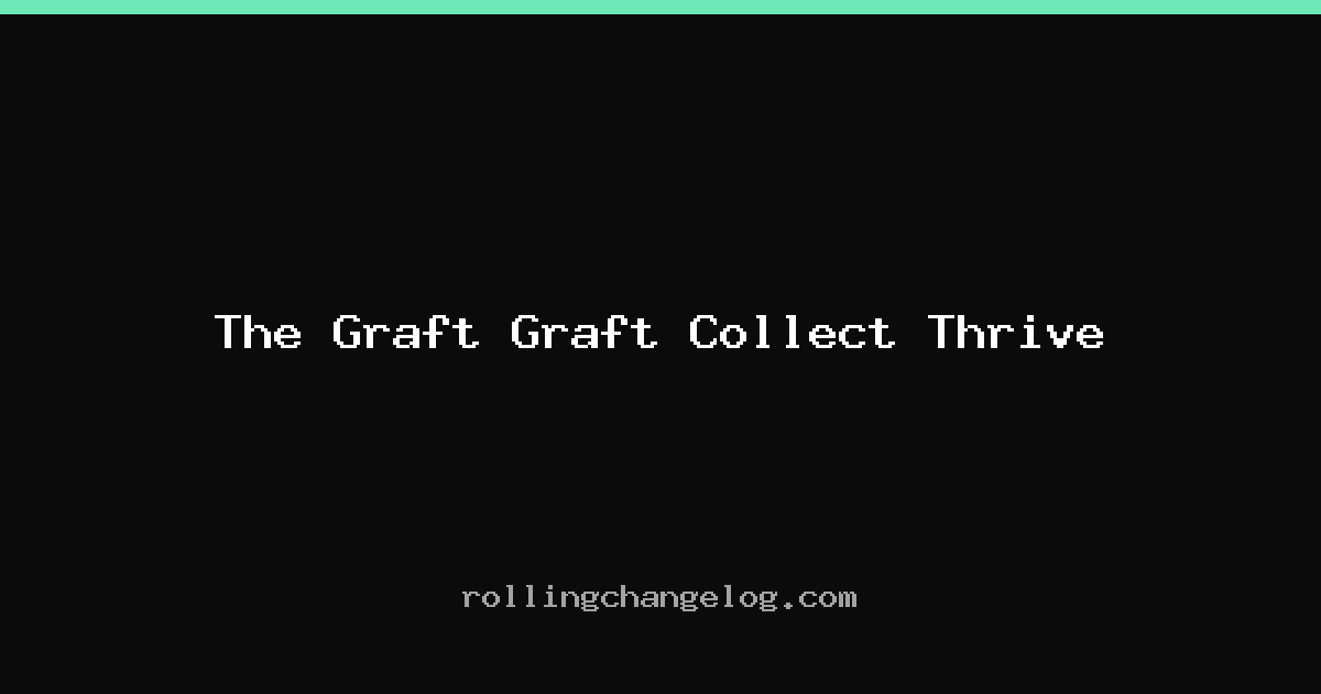 The Graft Graft Collect Thrive cover