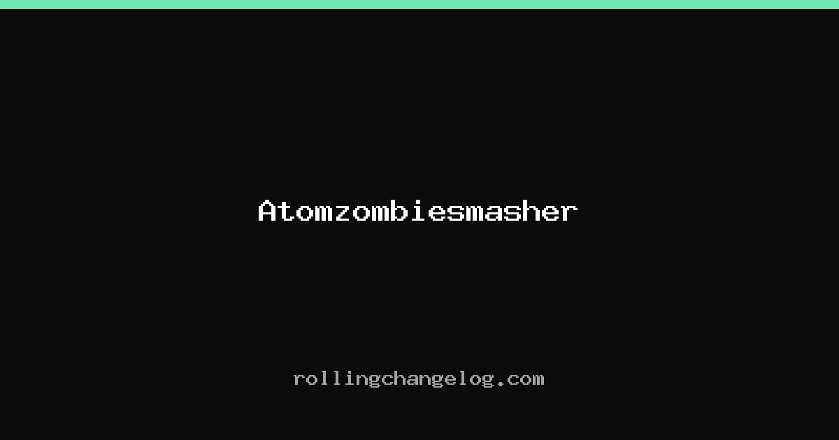 Atomzombiesmasher cover