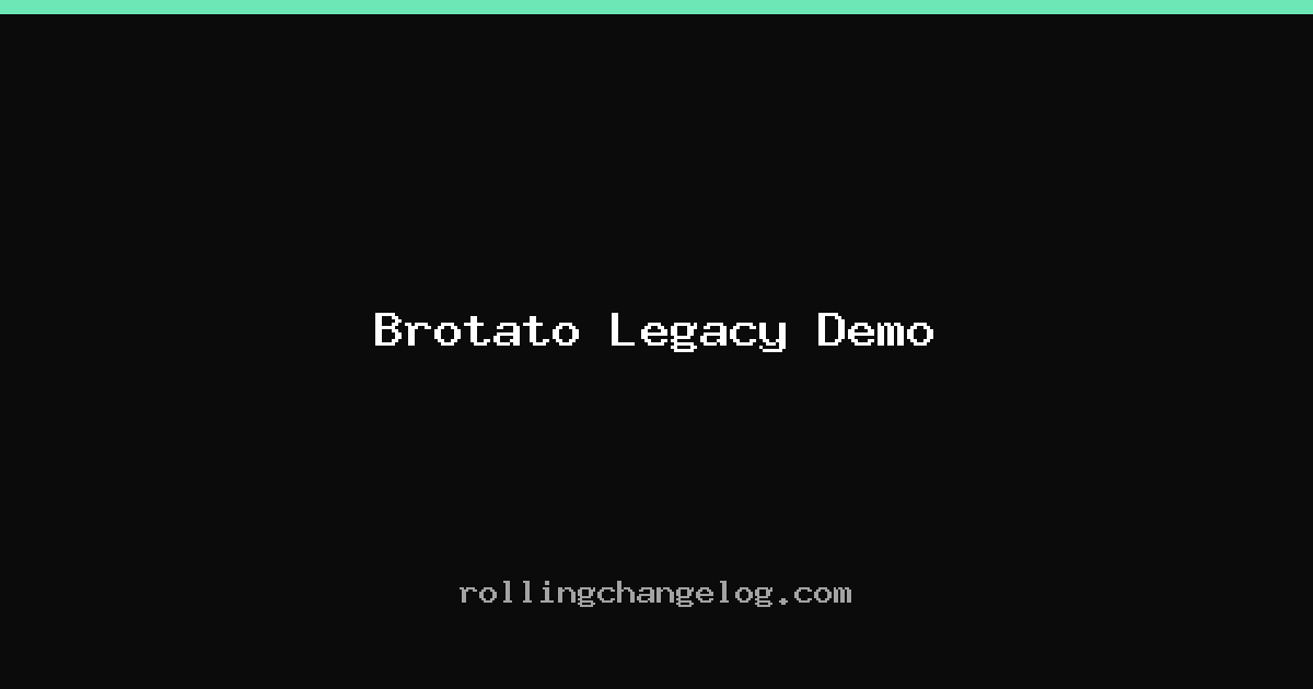 Brotato Legacy Demo cover