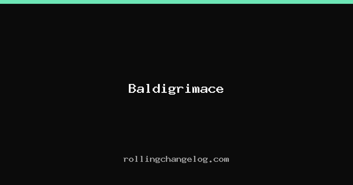Baldigrimace cover