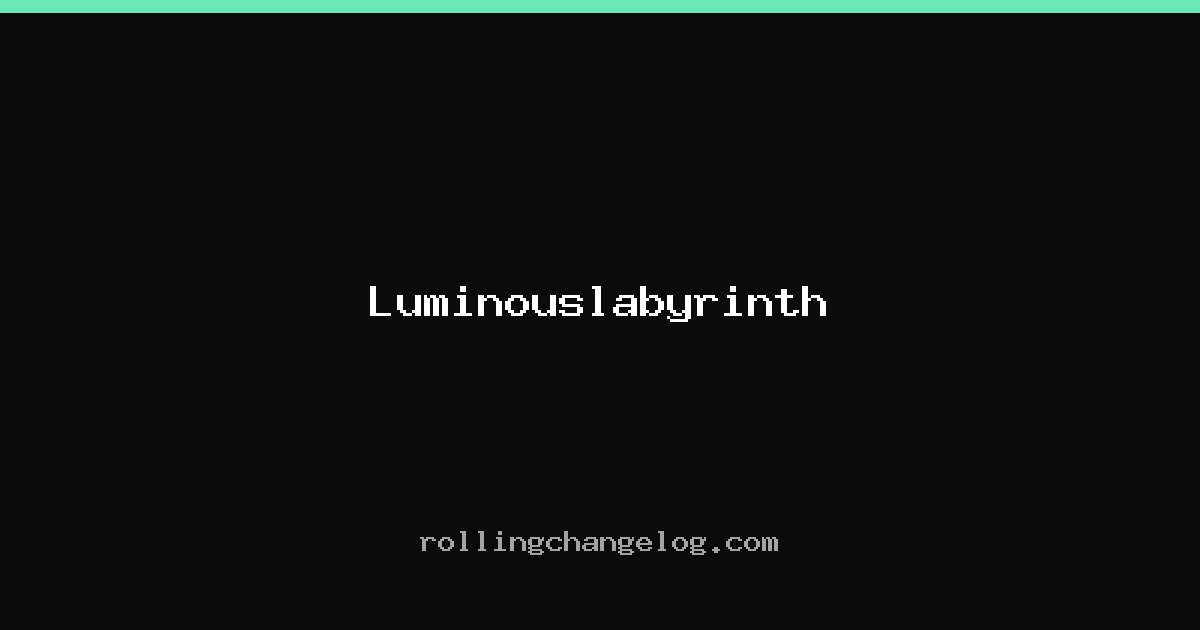 Luminouslabyrinth cover