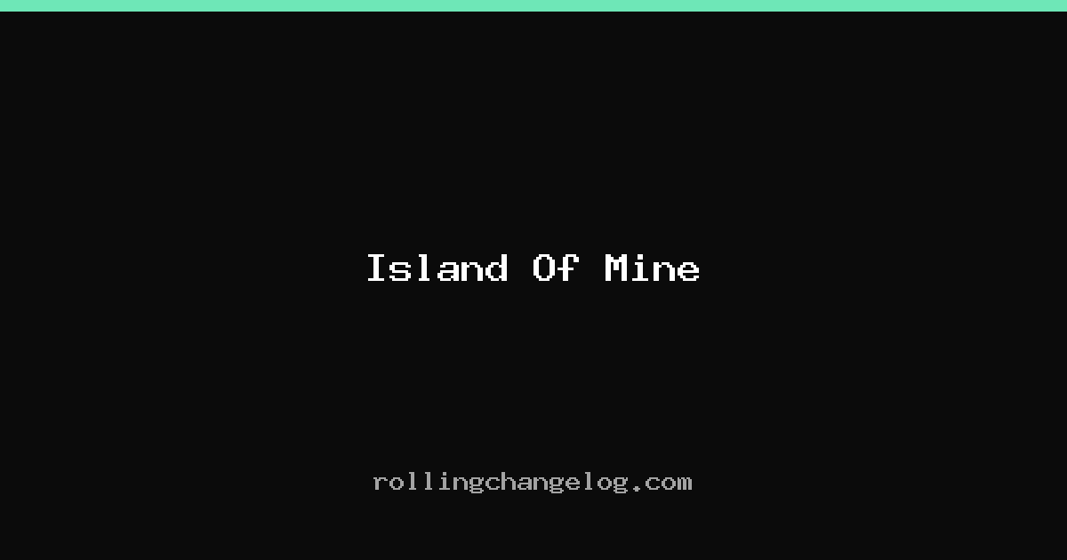 Island Of Mine cover