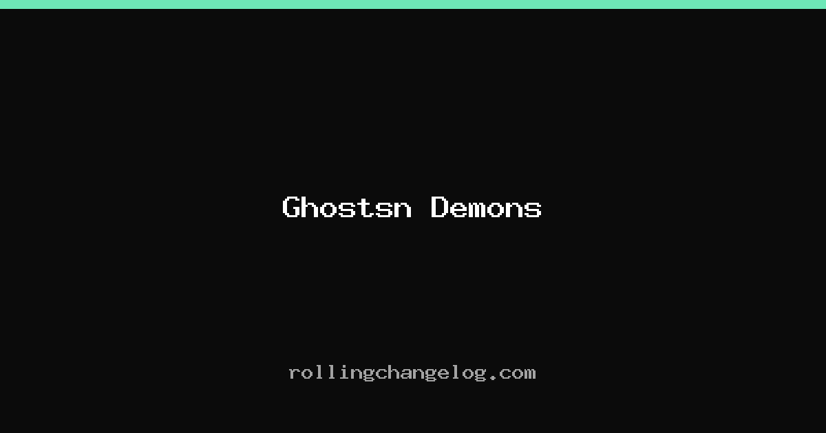 Ghostsn Demons cover