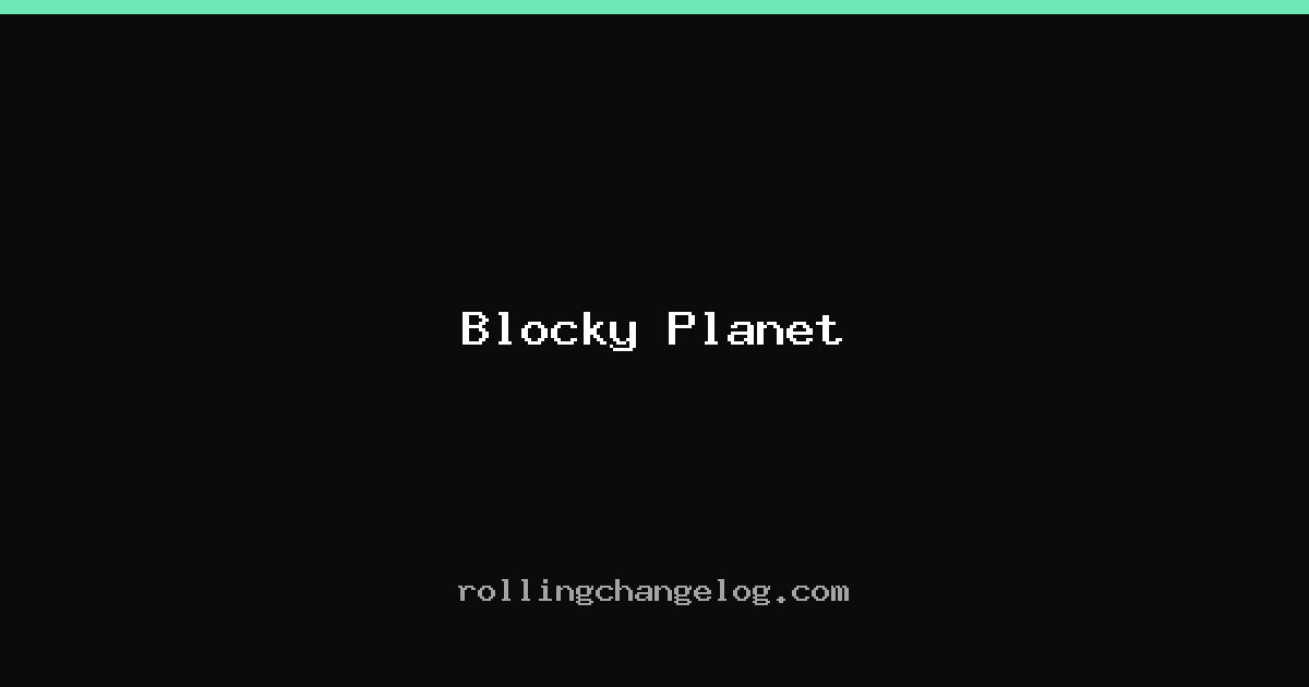 Blocky Planet cover