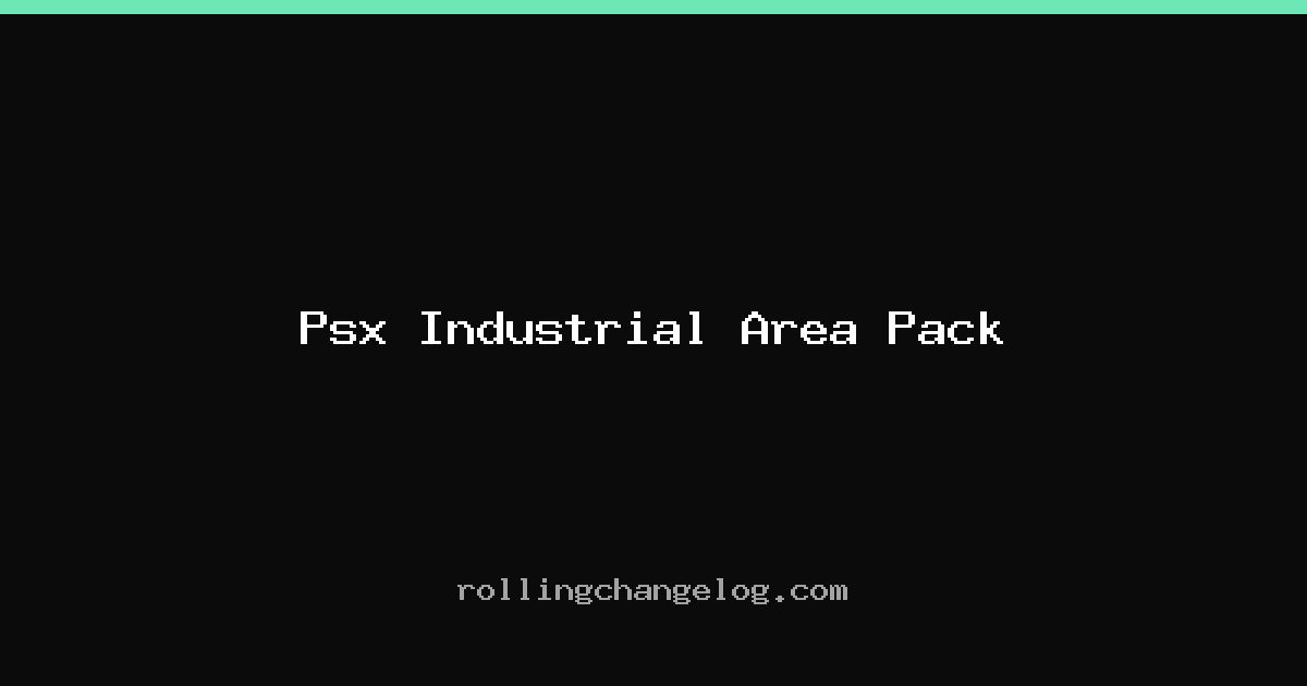 Psx Industrial Area Pack cover