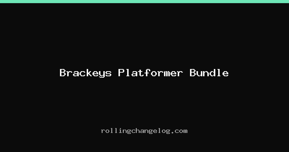 Brackeys Platformer Bundle cover