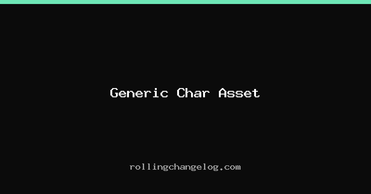Generic Char Asset cover