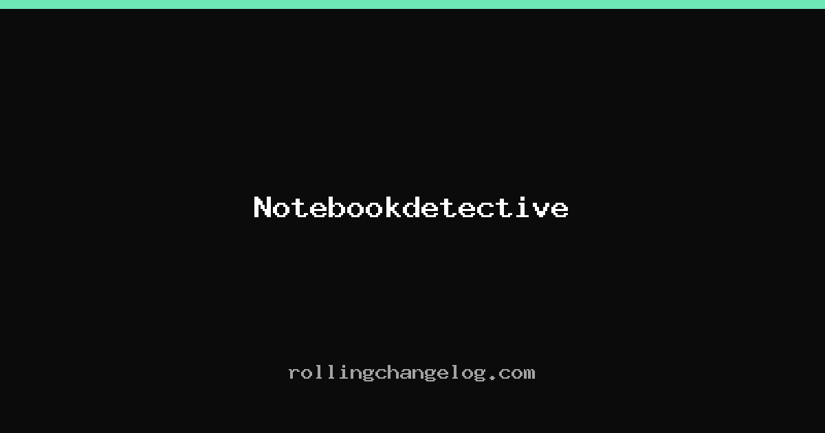 Notebookdetective cover