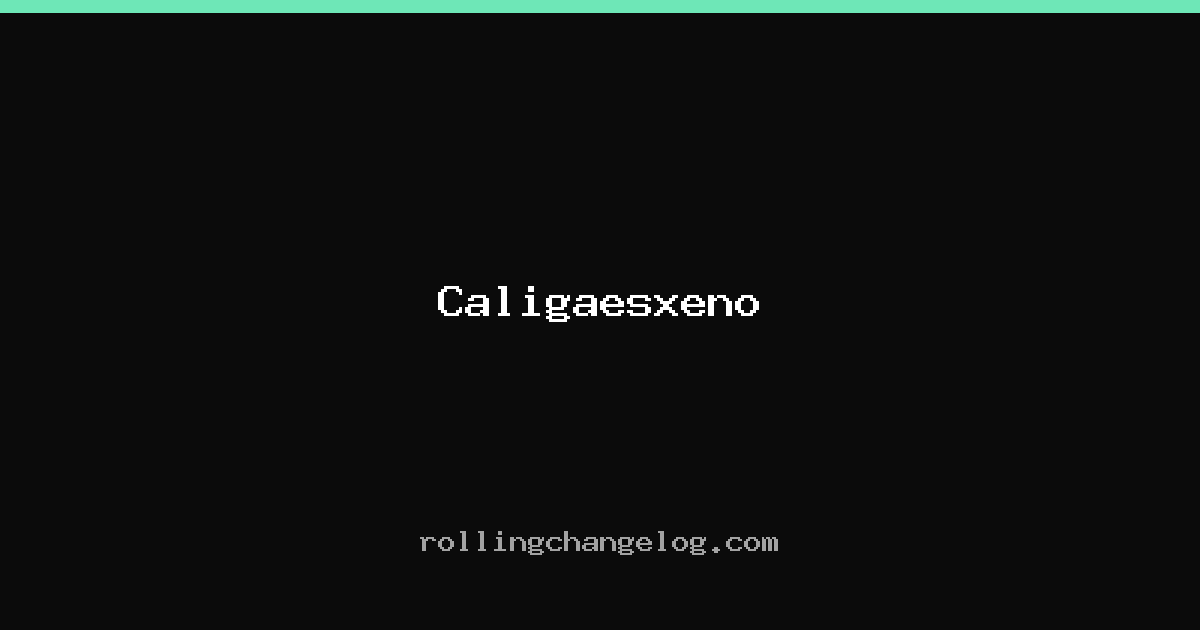 Caligaesxeno cover