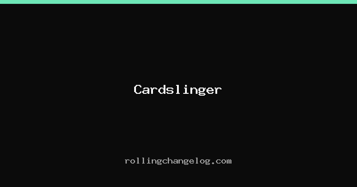 Cardslinger cover