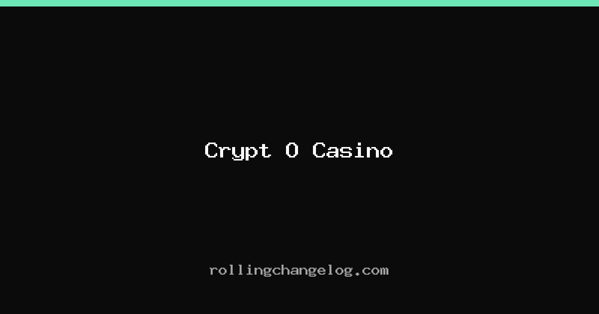 Crypt O Casino cover