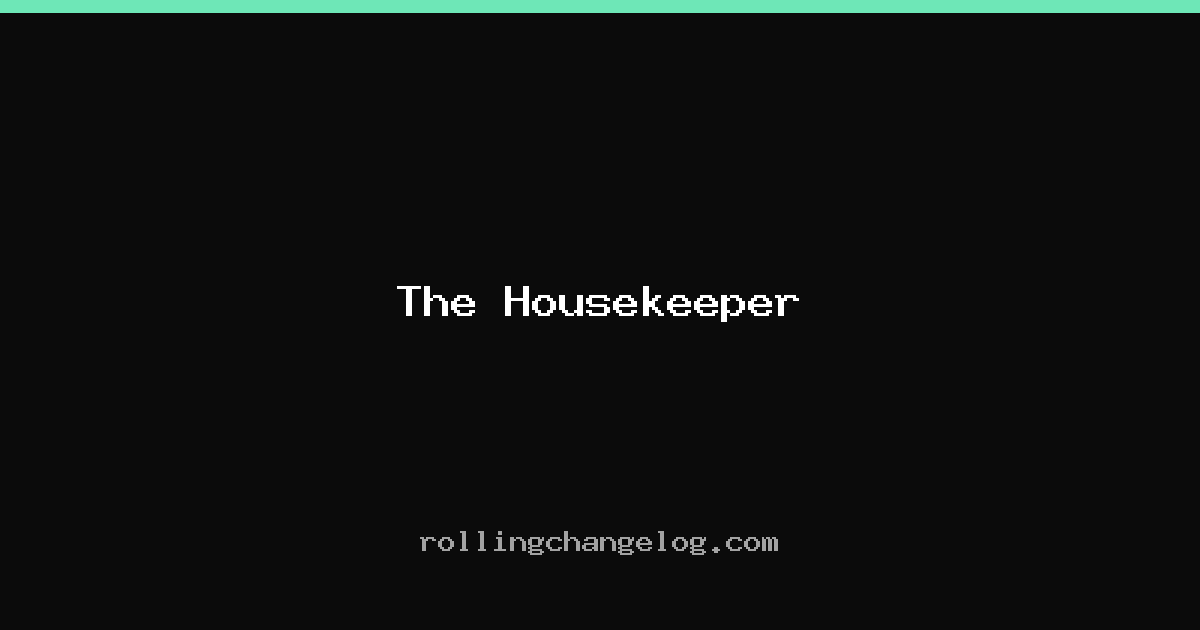 The Housekeeper cover
