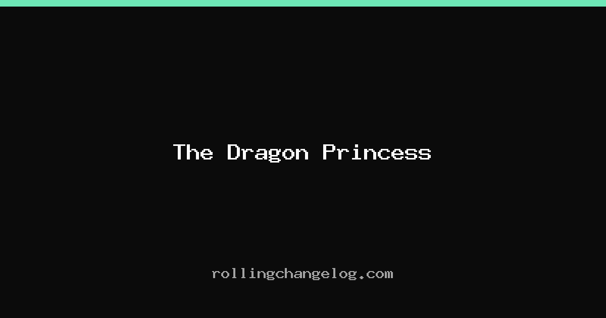 The Dragon Princess cover