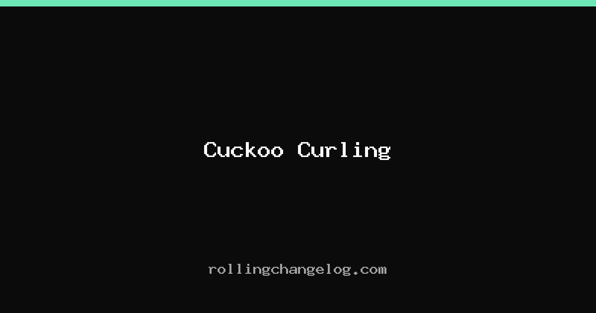 Cuckoo Curling cover