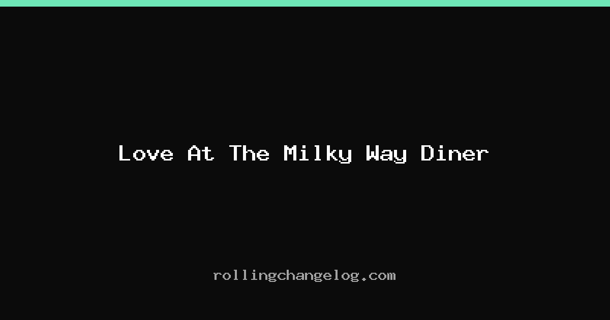 Love At The Milky Way Diner cover