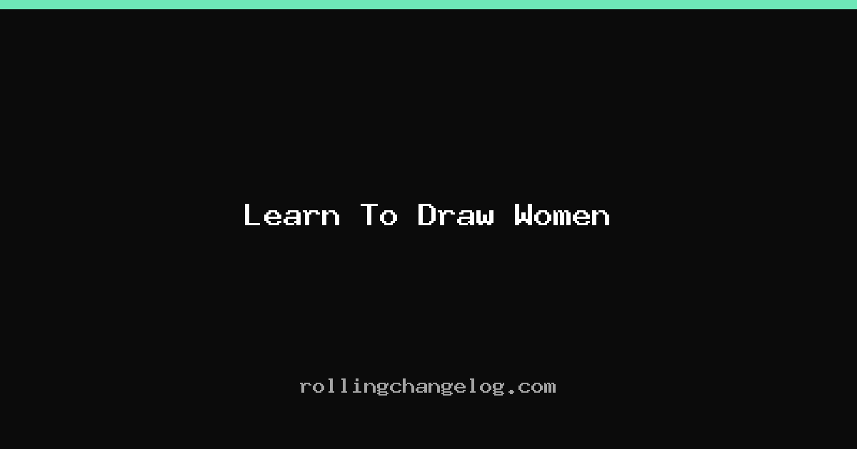 Learn To Draw Women cover