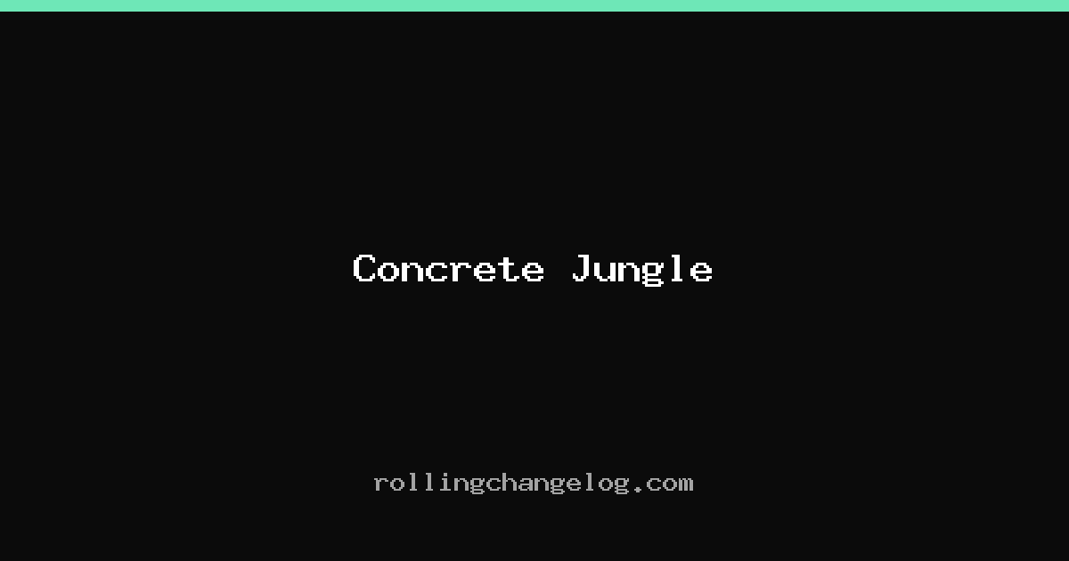 Concrete Jungle cover